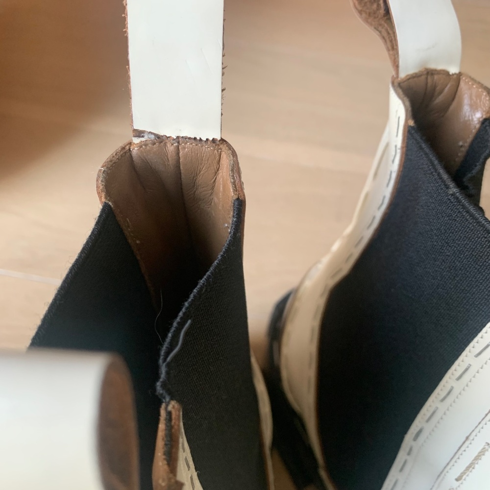 Balenciaga white ankle boots - Picture 5 of 5